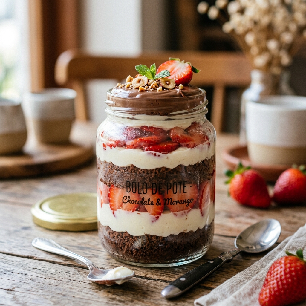 Bolo de Pote Ninho